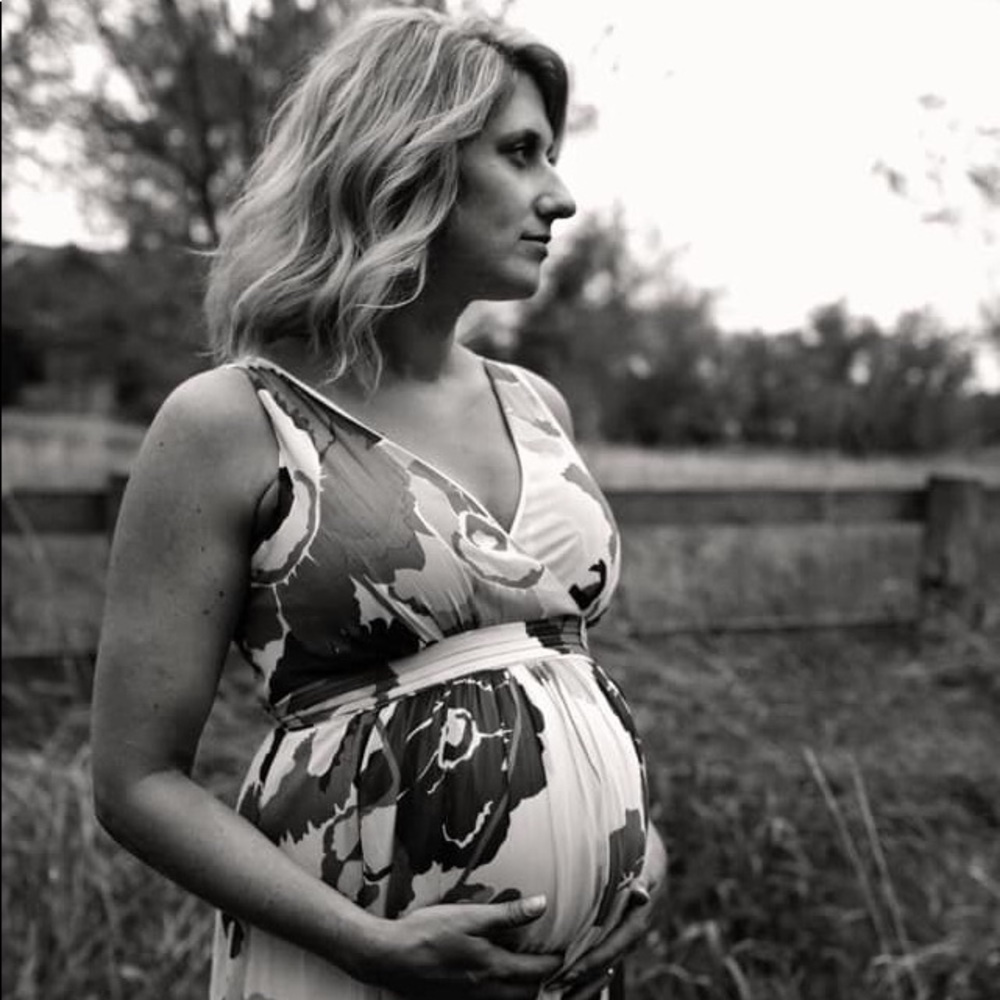 Motherhood maternity  floral maxi S